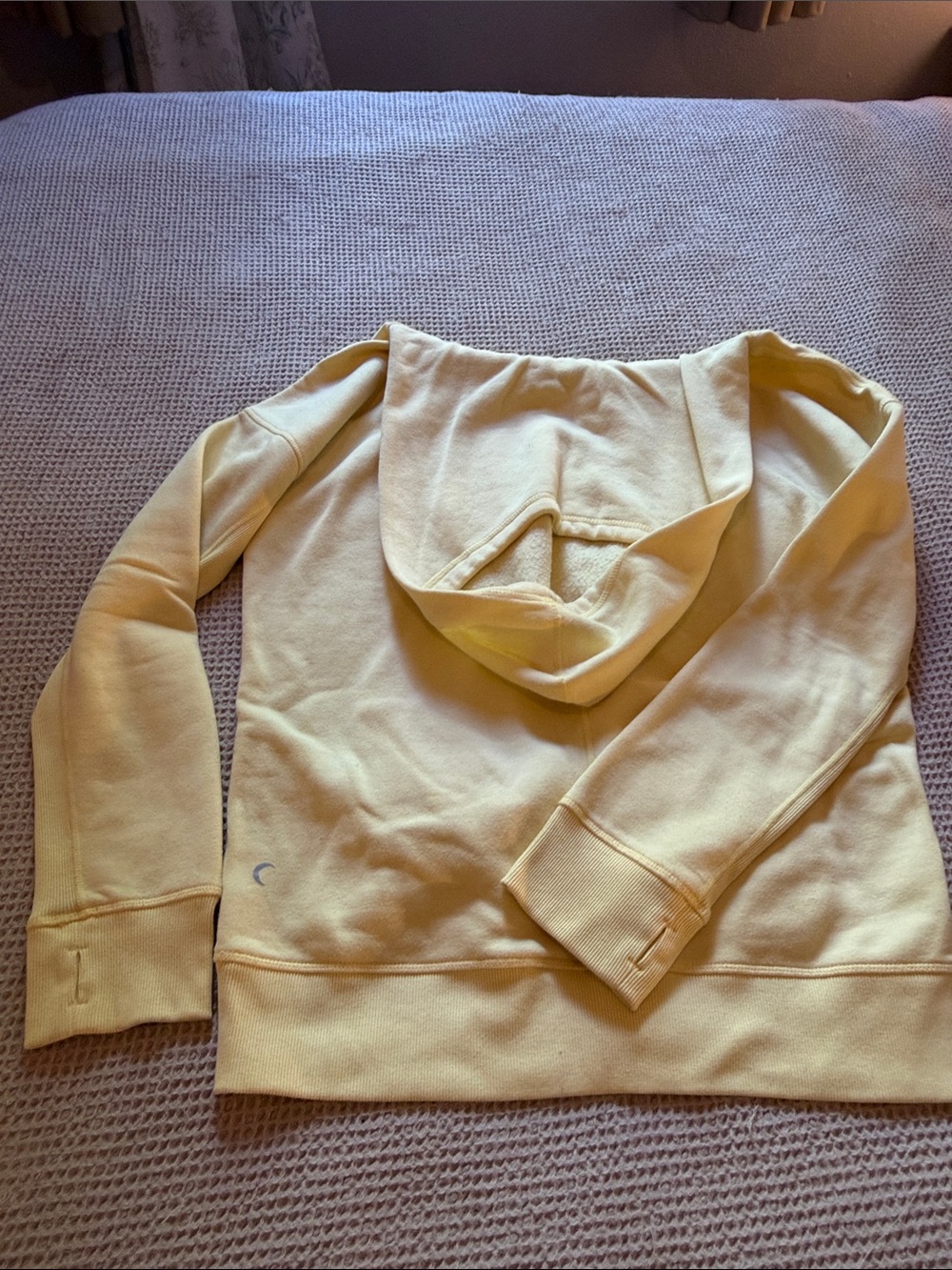 Women's Off-Shoulder Yellow Hoodie